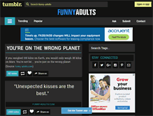 Tablet Screenshot of funny-adults.com